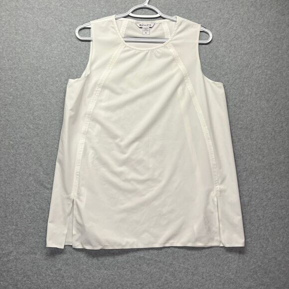 Athleta Zephyr Refined Tank White Women’s size M - Picture 1 of 7